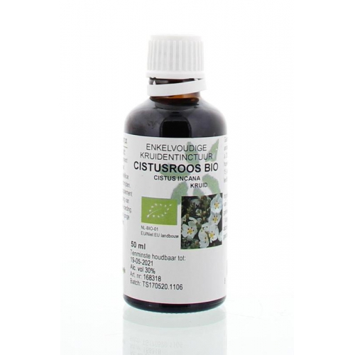 50 Ml De Cruydhof Natura Sanat Cistus Incana - Cistusroos Tinctuur Biologisch