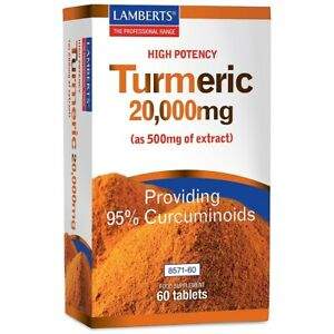 Lamberts Turmeric (Kurkuma) 20.000 mg 60 tablets
