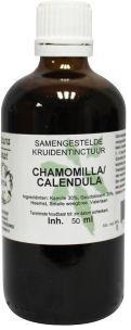 50 ml De Cruydhof / Natura Sanat Chamomilla Calendula - Kamille Goudsbloem Tinctuur