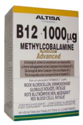 Altisa B12 1000 mcg Methylcobalamine
