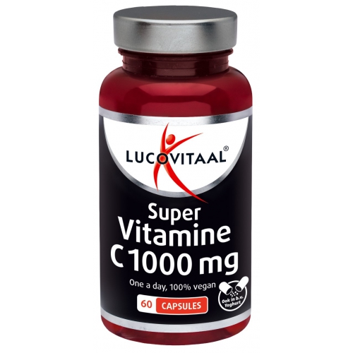 60 Kapseln Lucovitaal Super Vitamine C 1000 mg Vegan