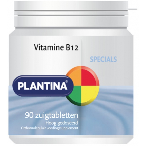 90 Lutschtabletten Plantina Vitamine B12 Methylcobalamine 1000 mcg