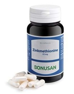 Zink Methionine 15 mg Bonusan 90 Kapseln