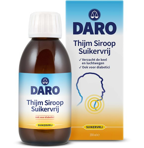 Daro Thijmsiroop Suikervrij