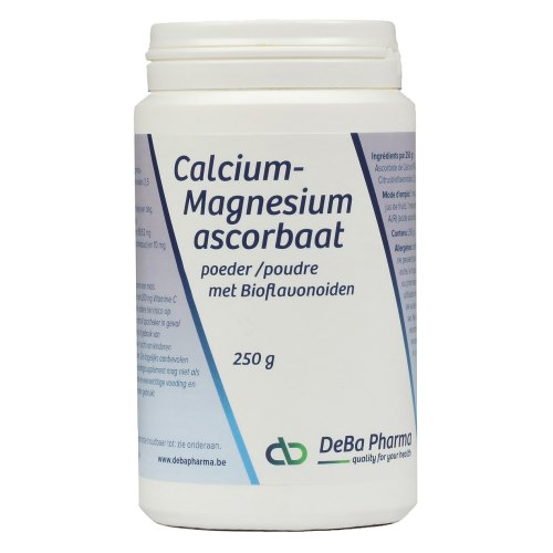 250 Gramm DeBa Pharma Calcium-Magnesium Ascorbaat Poeder