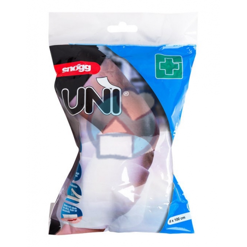 Snogg Uni Zelfklevend Schuimverband 8 cm x 1 m 1 Stück