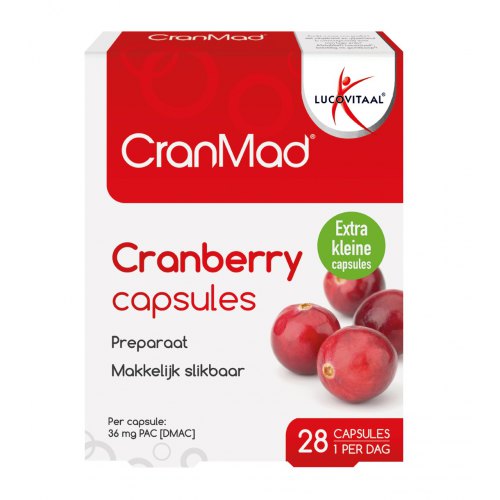 28 Kapseln Lucovitaal CranMad Cranberry Capsules
