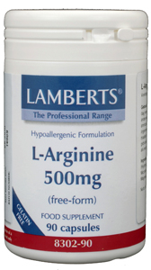 Lamberts L-Arginine 500mg 90 Kapseln