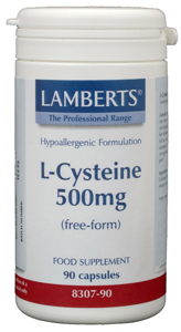 Lamberts L-Cysteine 500mg 90 Kapseln