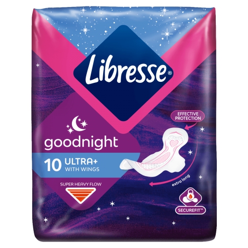Libresse Goodnight Ultra+ with Wings