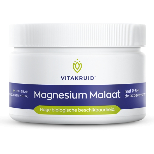 120 Gramm Vitakruid Magnesium Malaat met P-5-P
