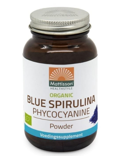 Mattisson Blue Spirulina Phycocyanine Powder Biologisch 15 gram
