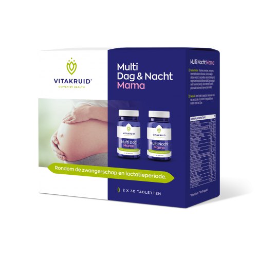 2 x 30 Tabletten Vitakruid Multi Dag & Nacht Mama