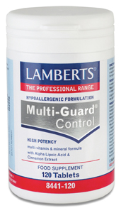 120 tabletten Lamberts Multi-Guard Sugar Control