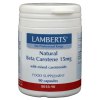 Lamberts Natuurlijk Beta Caroteen 15mg