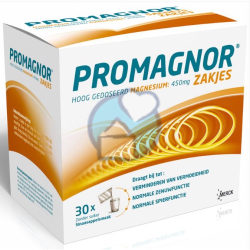 Promagnor Magnesium 450 mg Zakjes 30 Tüte