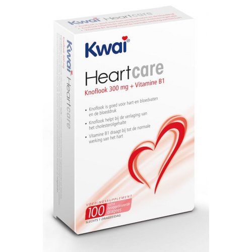 Kwai Heart Care Knoflook 300 mg + Vitamine B1