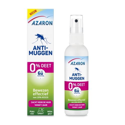 Azaron Anti-Muggen Spray 0% DEET 75 Ml