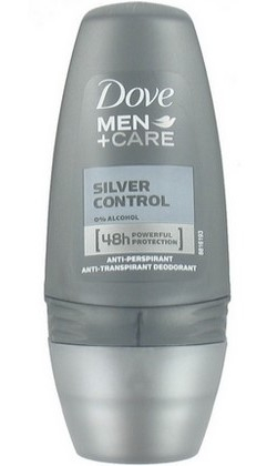 Dove Men Care Deodorant Silver Control Roll On 50 Ml