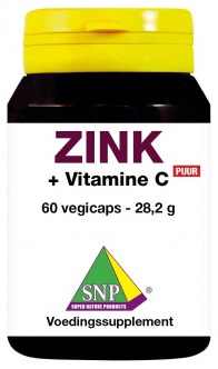  SNP Zink 50 mg + Gebufferde Vitamine C Puur