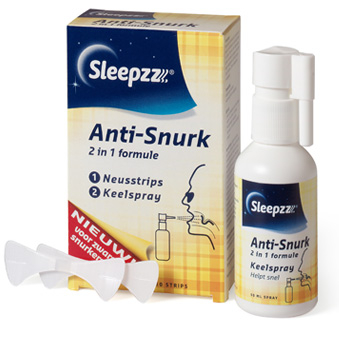 Shiepz Anti Snurk 2 in 1 Formule 50 ml + 10 neusstrips
