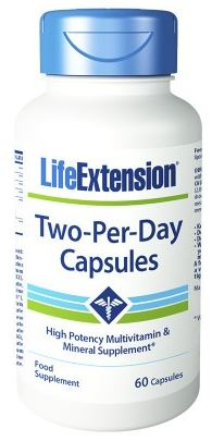 Life Extension Two-Per-Day Capsules 60 Kapseln