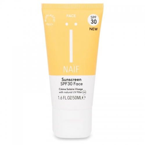 Naif Sunscreen SPF30 Face Natural