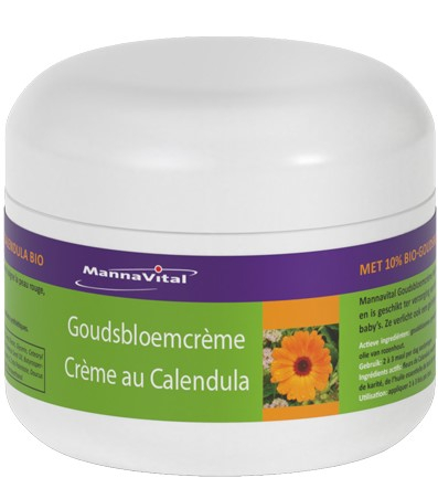100 Ml Mannavital Goudsbloem Crème