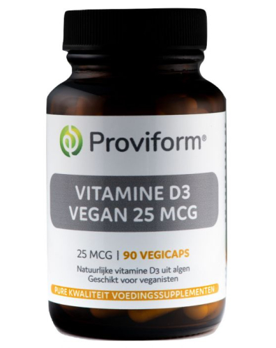 Proviform Vitamine D3 Vegan 25 mcg