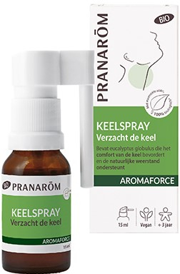 Pranarom Aromaforce Keelspray Verzacht de Keel Biologisch