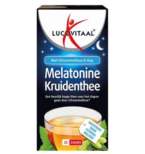 Lucovitaal Melatonine Kruidenthee 20 Tüte
