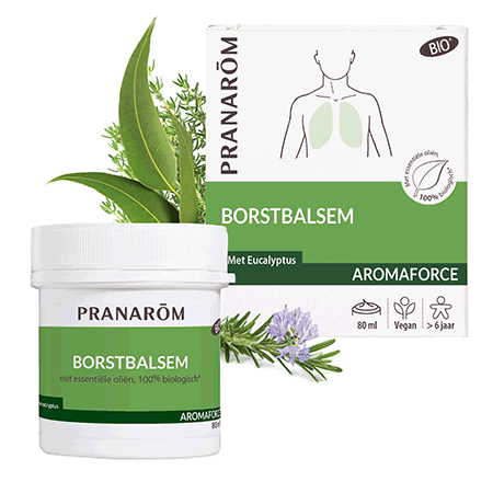 Pranarom Aromaforce Borstbalsem Biologisch
