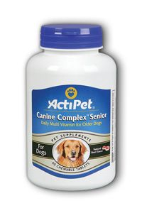 Actipet Canine Complex Senior 60 chewable tablets
