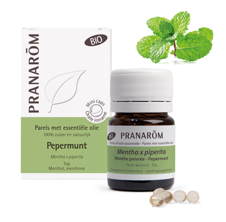 Pranarom Pepermunt - Mentha x Piperita Essentiële Olie Parels Biologisch 60 Stücke