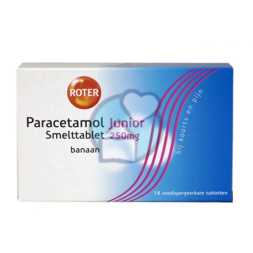 Roter Paracetamol Junior 18 Tabletten