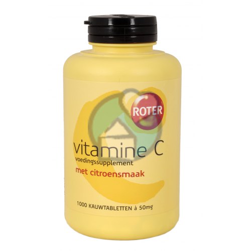 Roter Vitamine C 50mg 1000 Tabletten