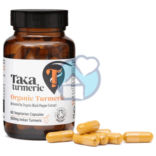 Taka Turmeric Organic Turmeric Kurkuma Capsules Biologisch