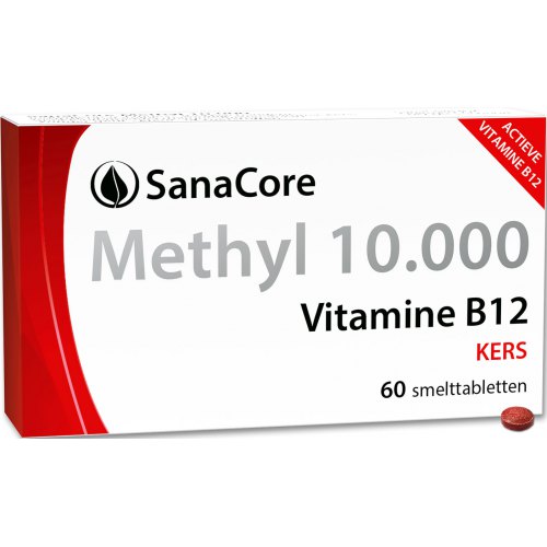 SanaCore Methyl 10.000 Vitamine B12 60 Schmelztabletten