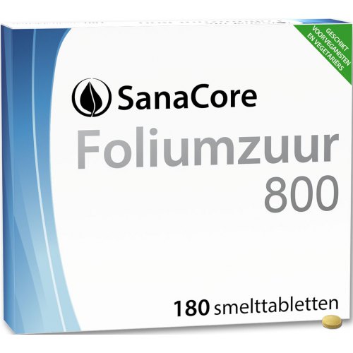 SanaCore Foliumzuur 800
