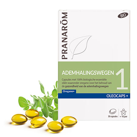 Pranarom Oléocaps 1 Ademhalingswegen Biologisch