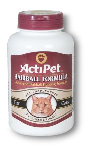 Actipet Hairball Formula 60 kauwtabletten