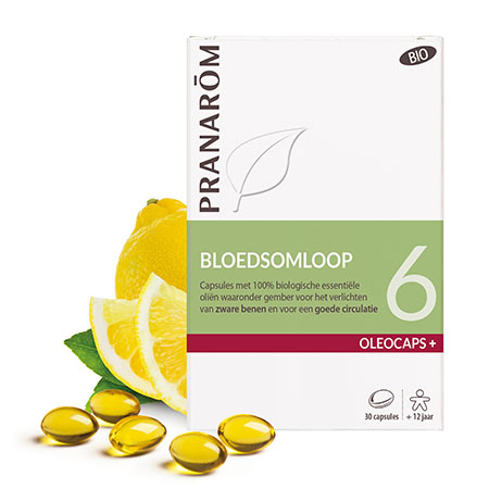 Pranarom Oléocaps 6 Bloedsomloop Biologisch