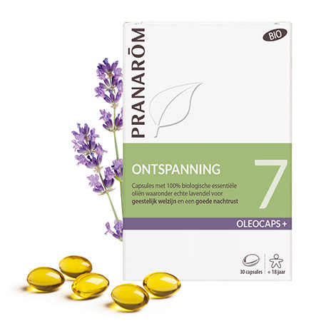 30 softgels Pranarom Oléocaps 7 Ontspanning Biologisch