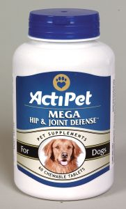 Actipet Mega Hip Joint Defense Hond 60 kauwtabletten