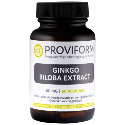 60 Kapseln Proviform Ginkgo Biloba Extract 60 mg
