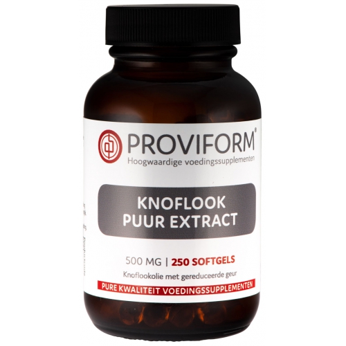250 Softgels Proviform Knoflook Puur Extract 500 mg