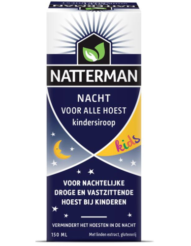 150 ml Natterman Nacht Voor Alle Hoest Kindersiroop