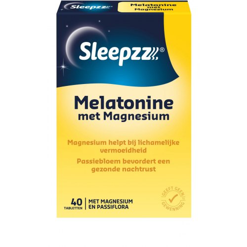 40 Tabletten Shiepz Melatonine met Magnesium