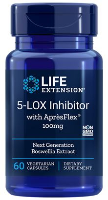 60 Kapseln Life Extension 5-LOX Inhibitor with ApresFlex 100 mg