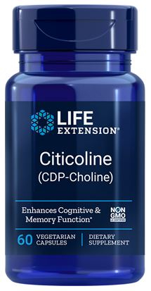 60 Kapseln Life Extension Citicoline (CDP-Choline)